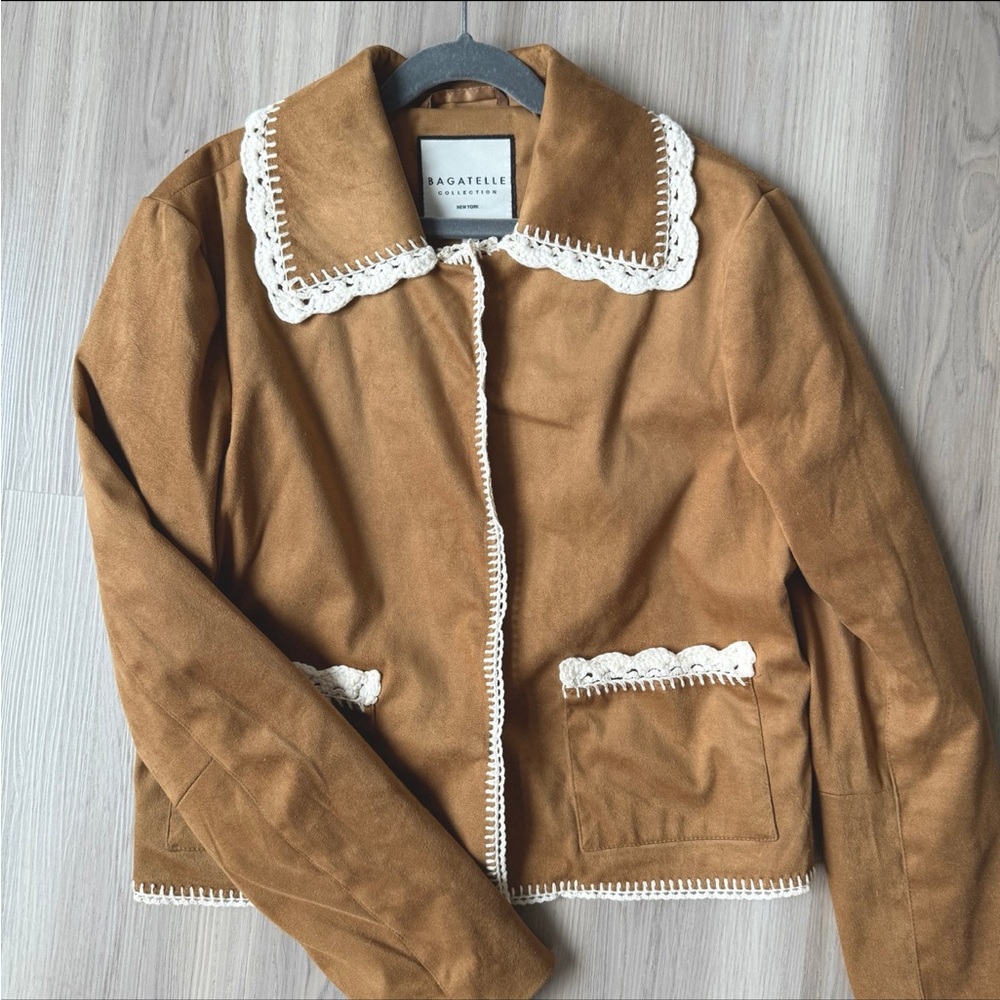 Bagatelle leather jacket in XS♥︎